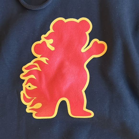 Large Black Grizzly Griptape hoodie with logo graphic - Picture 2 of 10